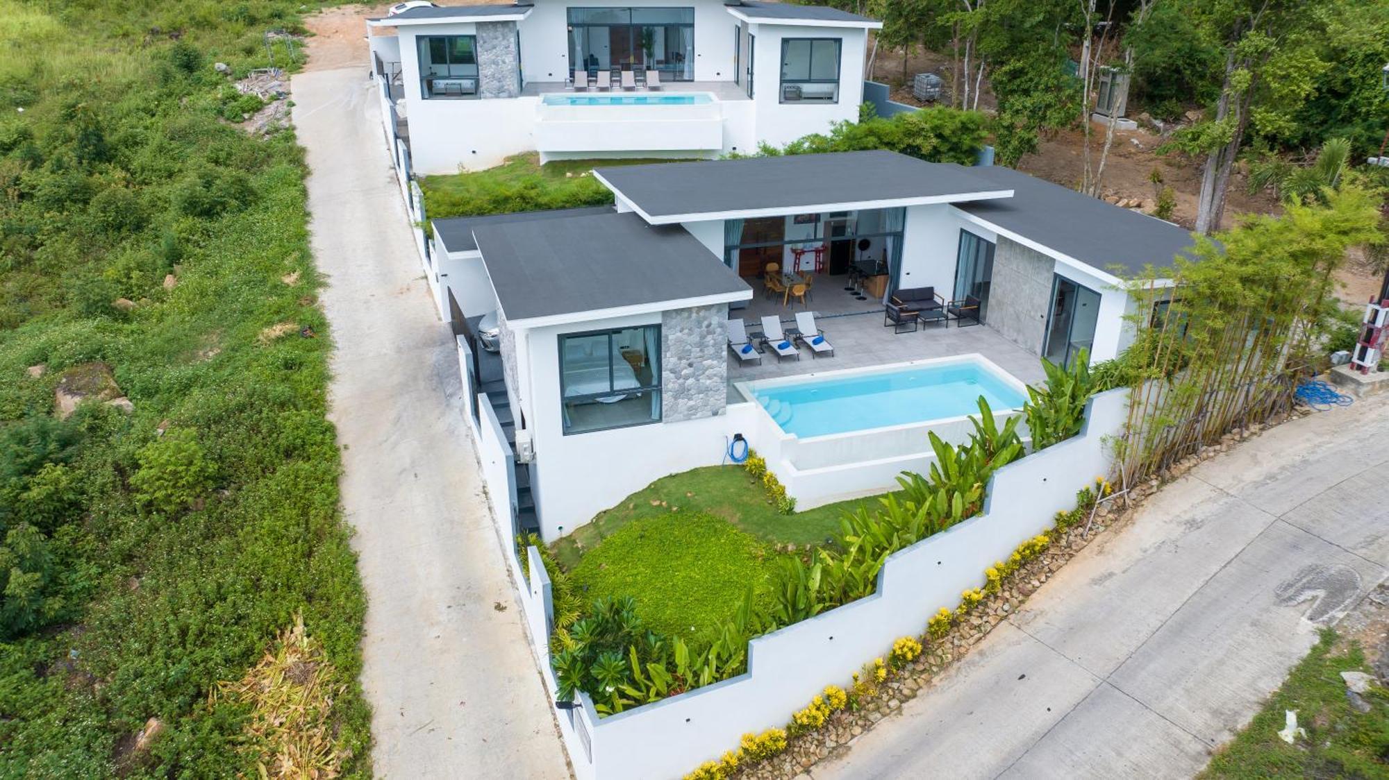 Baan Saint-Tropez Seaview Villa Ko Samui Private Villa Bophut Luaran gambar